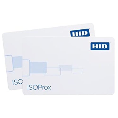Tarjeta de proximidad de PVC HID ISO Prox II. 1386