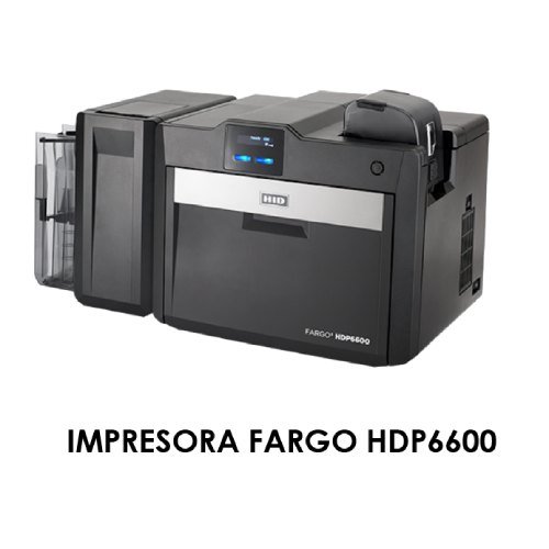 IMPRESORA DE RETRANSFERENCIA TERMICA DE TARJETAS DE PVC HID FARGO HD6600